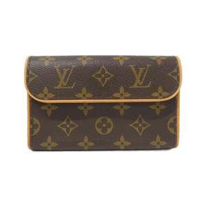 LOUIS VUITTON Authentic Brown Monogram Pochette Fanny Pack